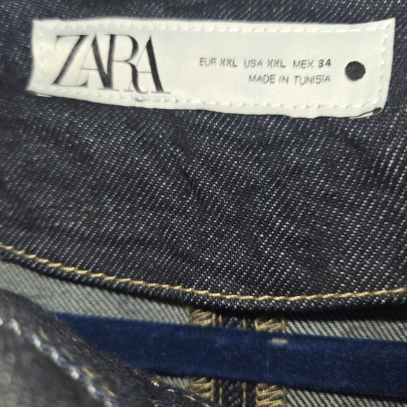 Zara Dark Denim Pants and Vest Set - Picture 4 of 13